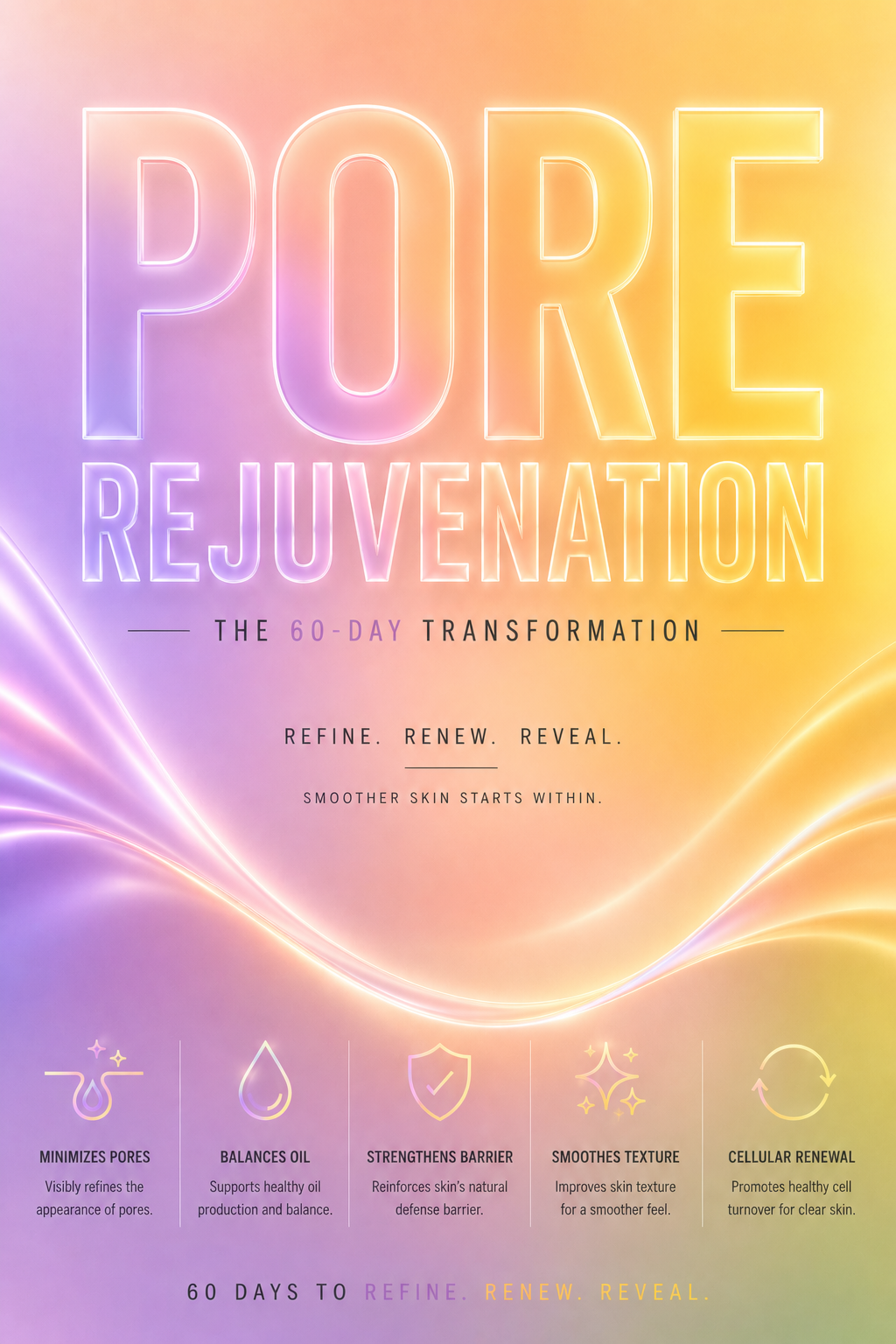 Pore Rejuvenation: The 60-Day Skincare Revitalization